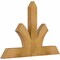 Ekena Millwork Richland Rough Sawn Timber Gable Bracket, Western Red Cedar, 36"W x 24"H x 2"D x 4"F, 16/12 Pitch GBW036X24X0204RIC00RWR - alternate 2